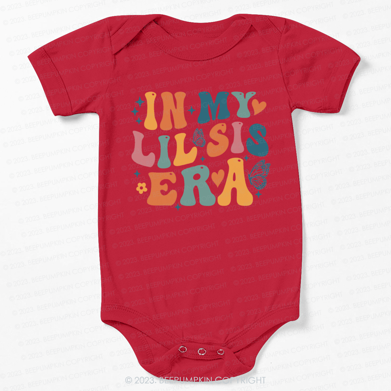Retro In My Lil Sis Era Bodysuit For Baby