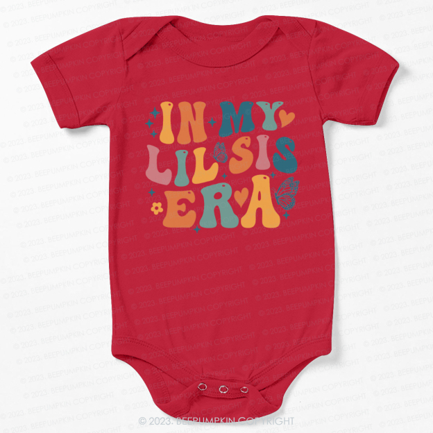 Retro In My Lil Sis Era Bodysuit For Baby