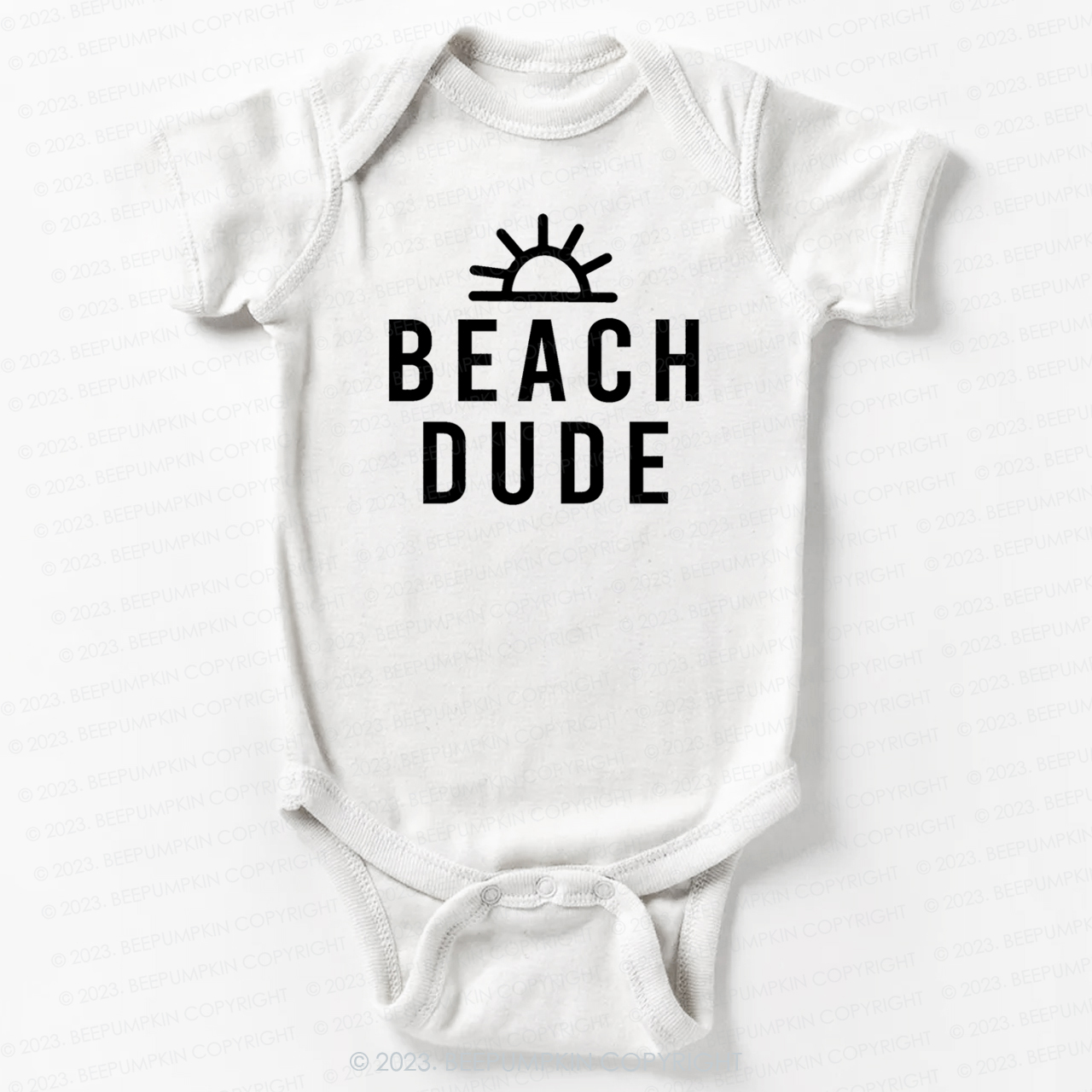 Beach Dude Bodysuit For Baby