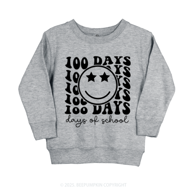100 Days Of School Kid's Sweatshirt