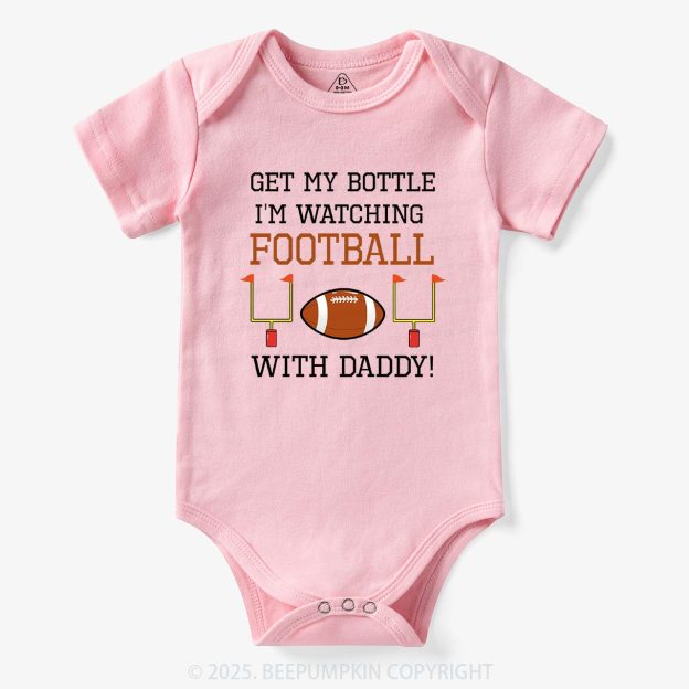  Football With Daddy Bodysuit Beepumpkin