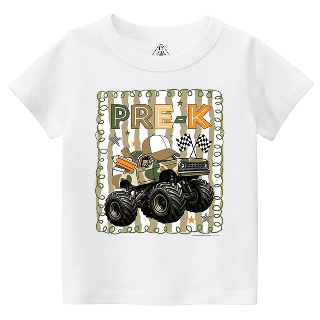 Personalized Truck For Boy Toddler&Kid's Tees Beepumpkin 