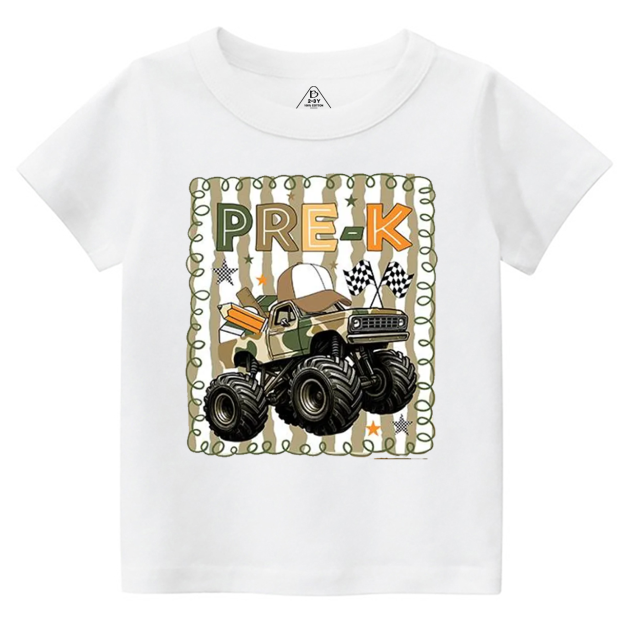 Personalized Truck For Boy Toddler&Kid's Tees Beepumpkin 