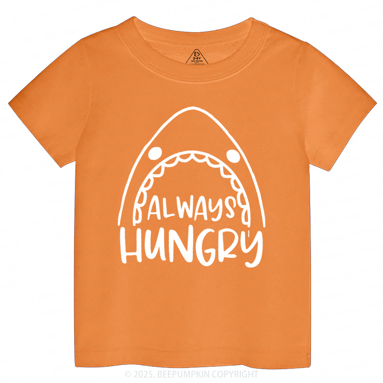 Always Hungry Toddler&Kid's Tees Beepumpkin