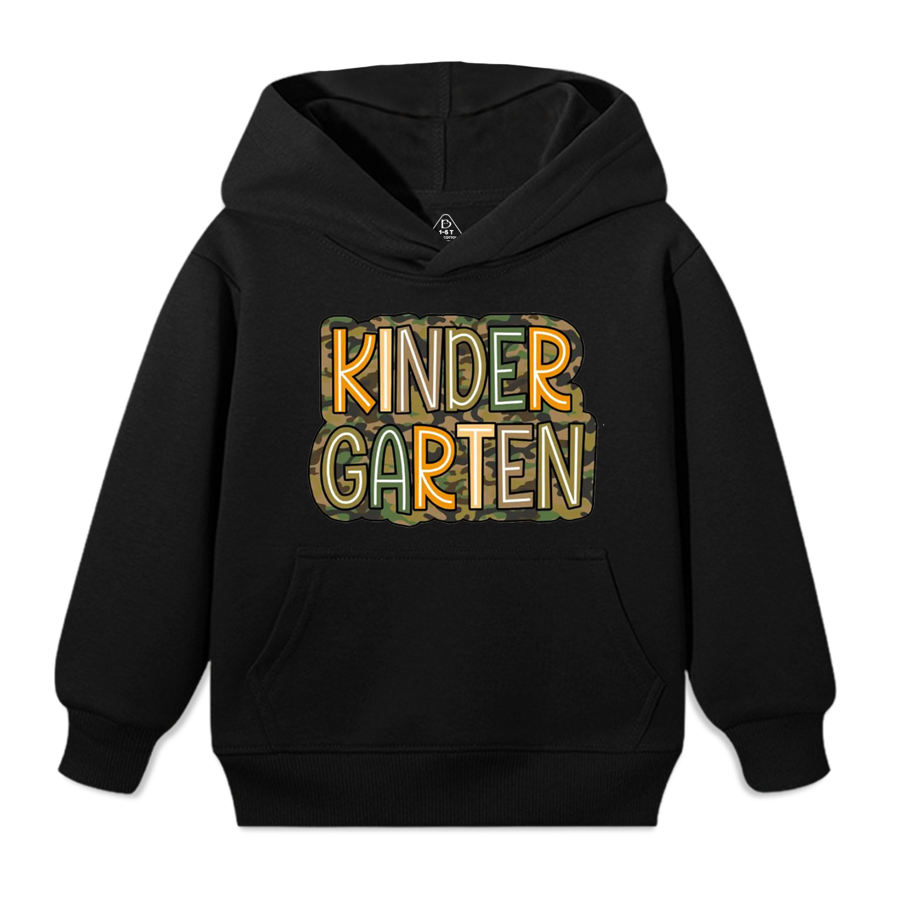 Personalized Camouflage Grade Kid's Hoodies Beepumpkin
