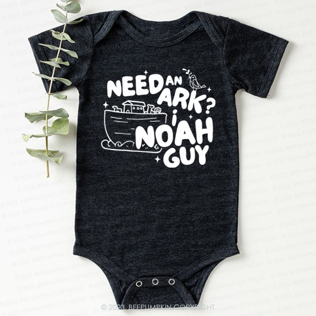 Need An Ark? I Noah Guy Bodysuit For Baby