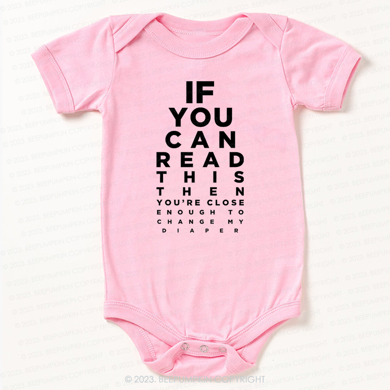 If You Can Read This Then You Can Change My Diaper Bodysuit For Baby