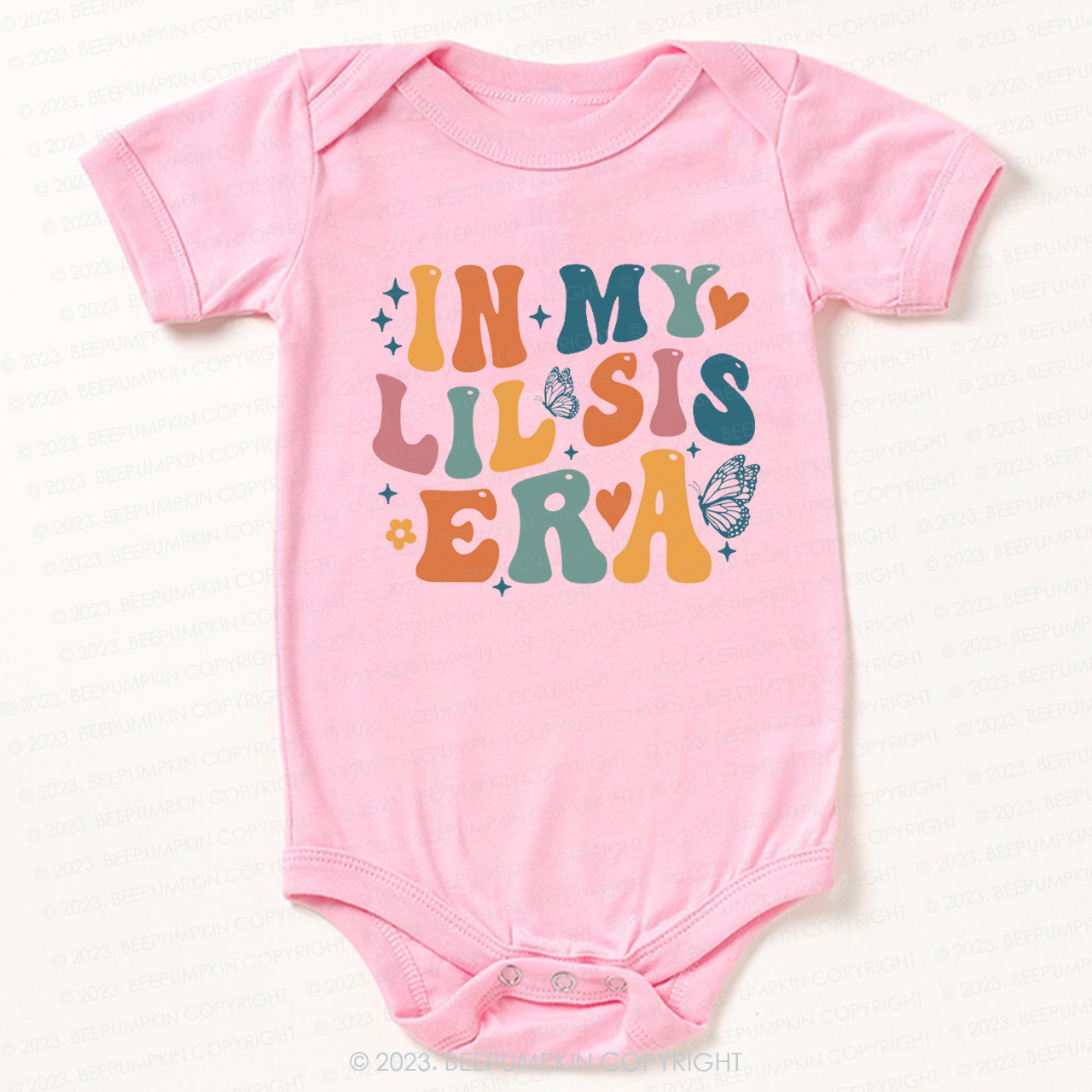 Retro In My Lil Sis Era Bodysuit For Baby