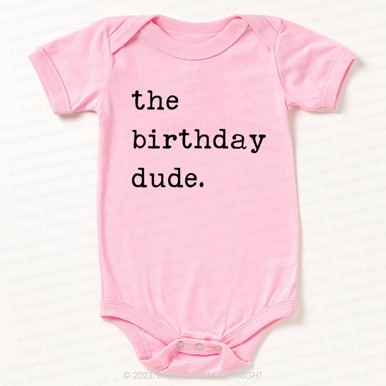 The Birthday Dude Bodysuit For Baby