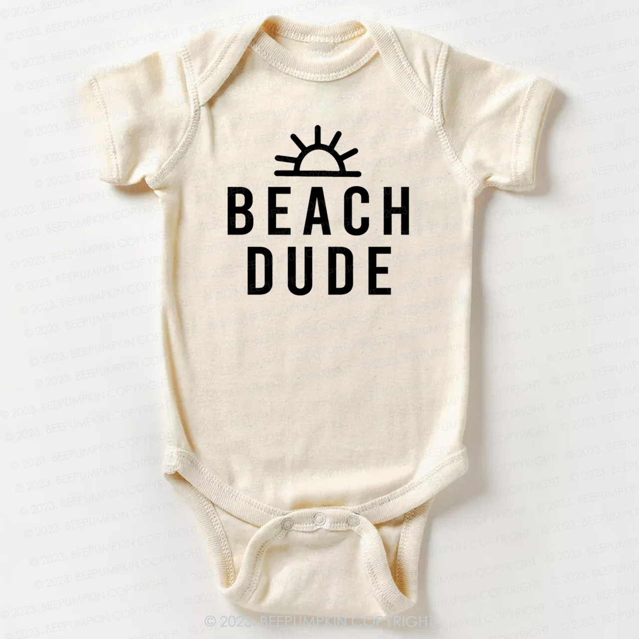 Beach Dude Bodysuit For Baby