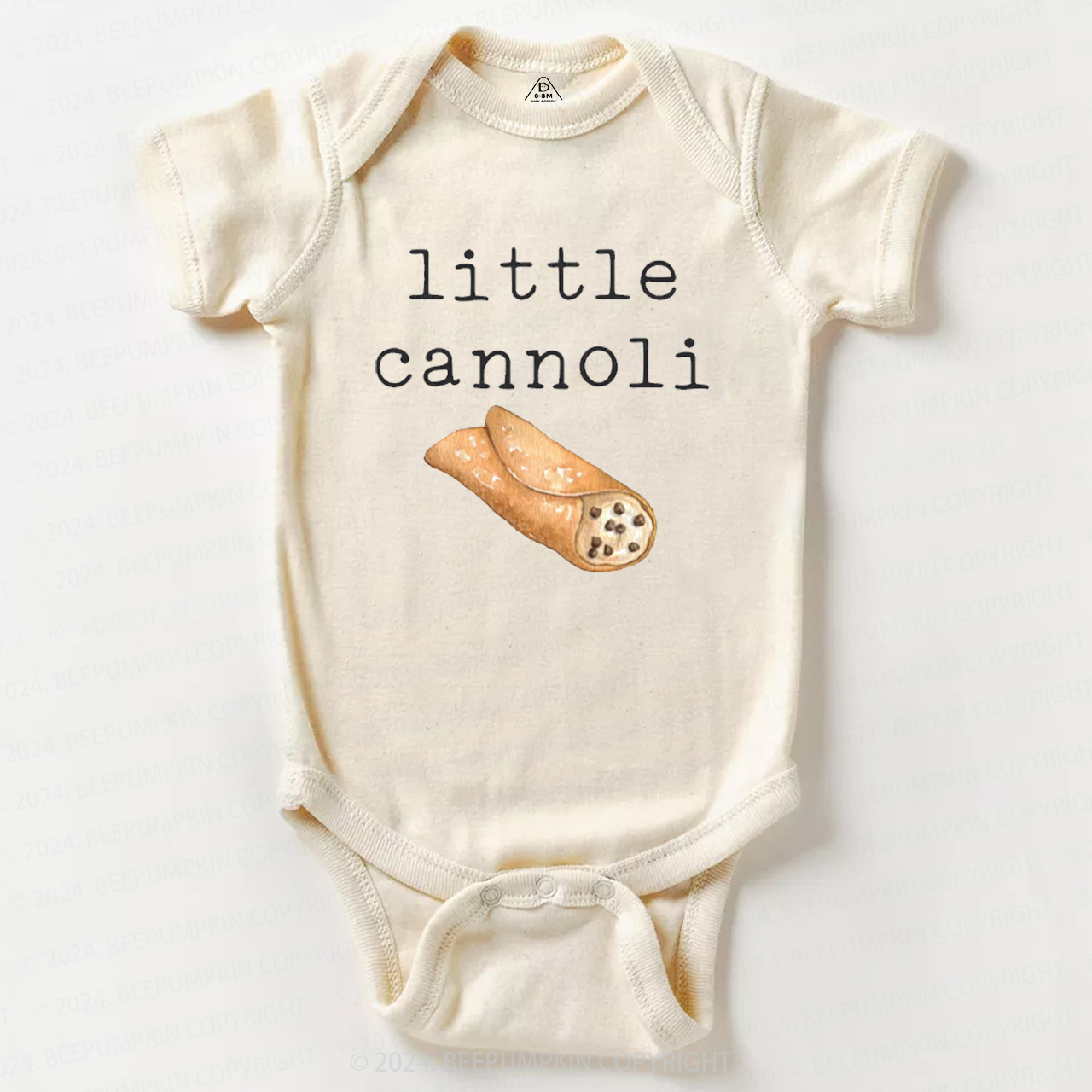 Little Cannoli Bodysuit For Baby Beepumpkin