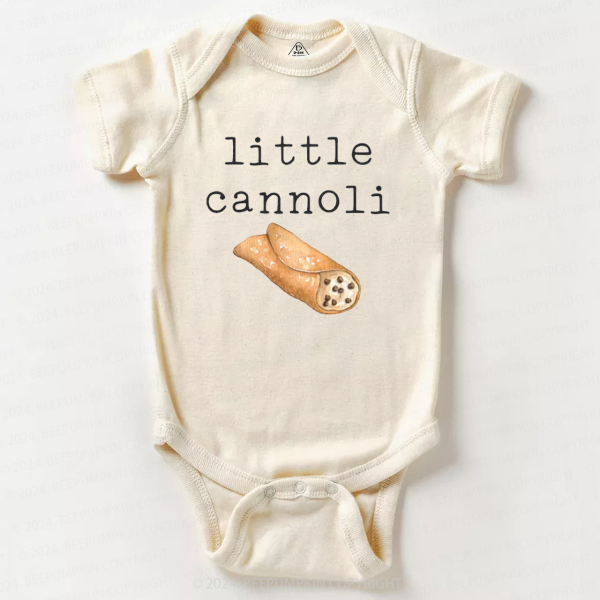 Image of Little Cannoli Bodysuit For Baby Beepumpkin