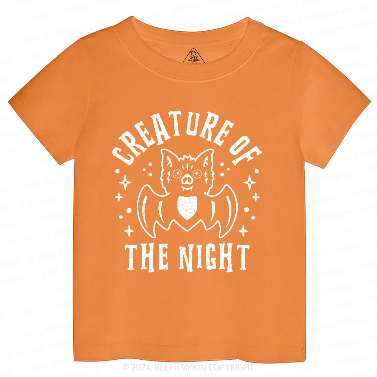 Creature Of The Night Halloween Toddler&Kids Tees 