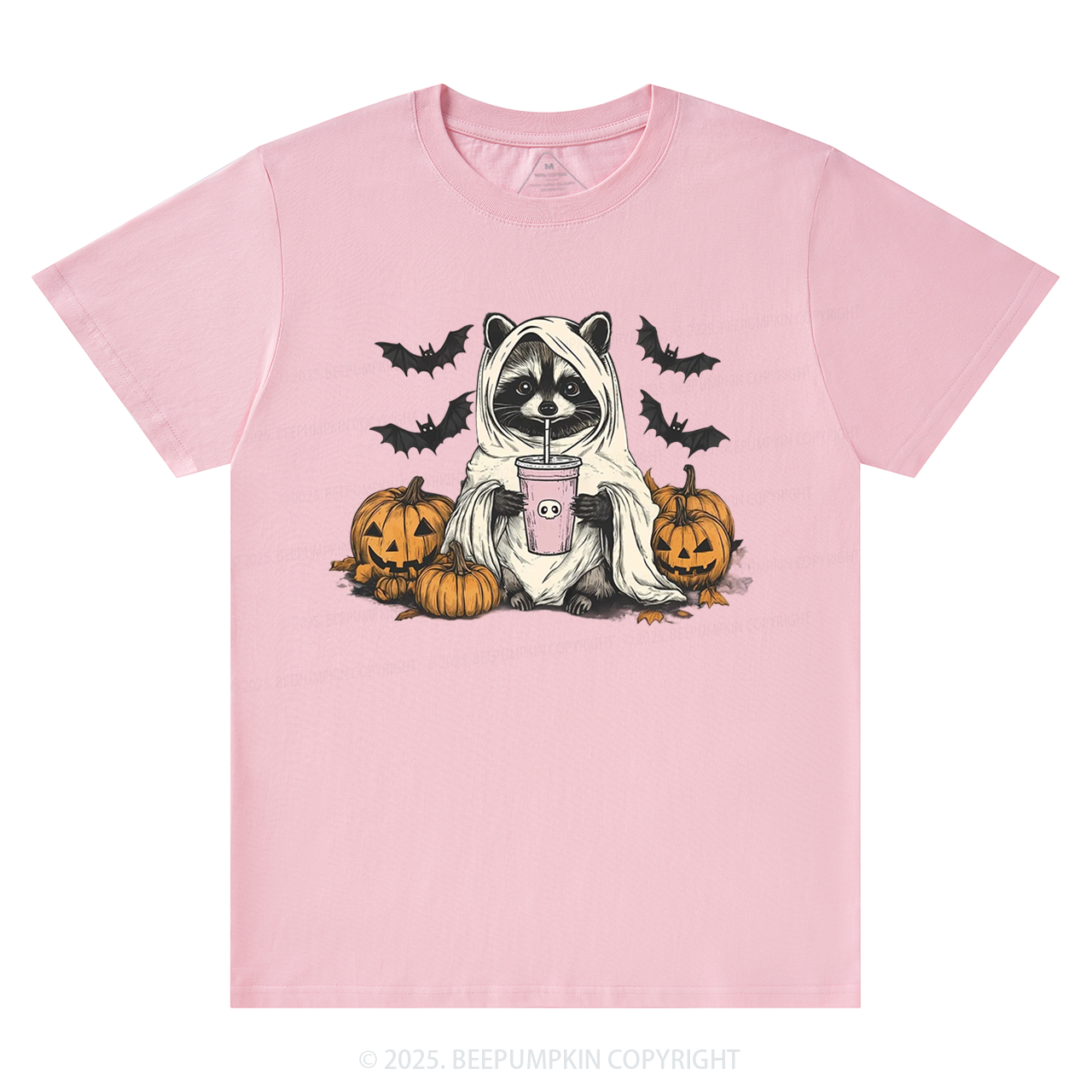 Halloween Racoon T-Shirts Beepumpkin