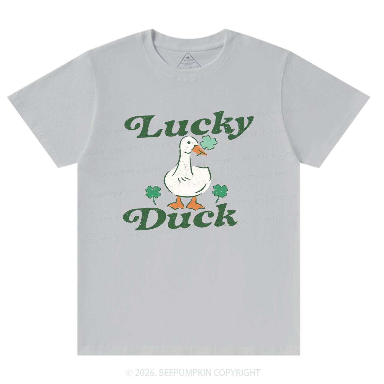 Lucky Duck St Patrick's Day T-Shirts Beepumpkin