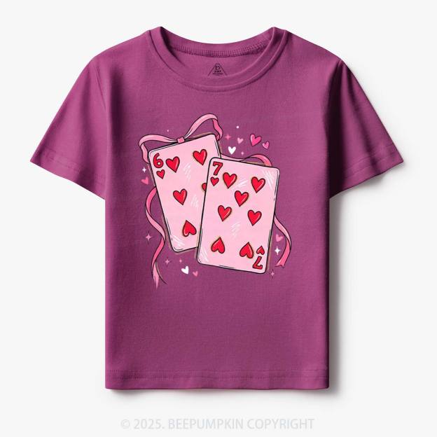 Playing Cards Valentine's Day 67 Toddler&Kid's Tees Beepumpkin