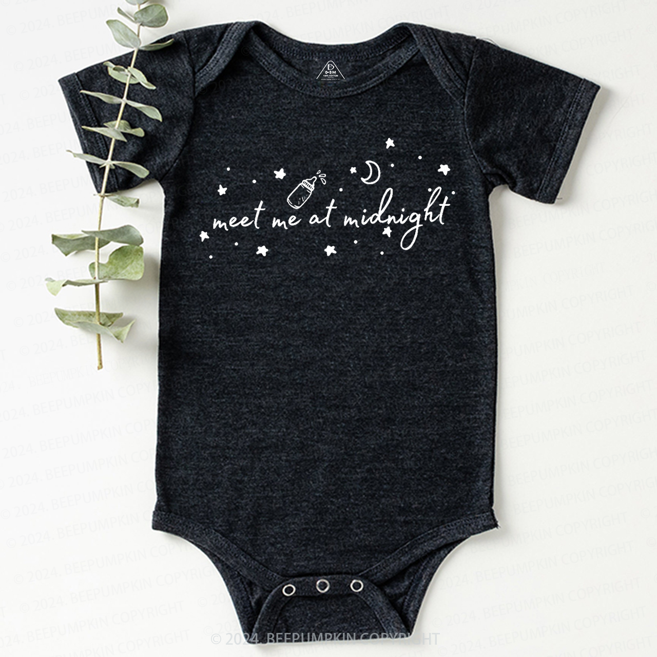 Meet Me at Midnight Bodysuit For Baby Beepumpkin
