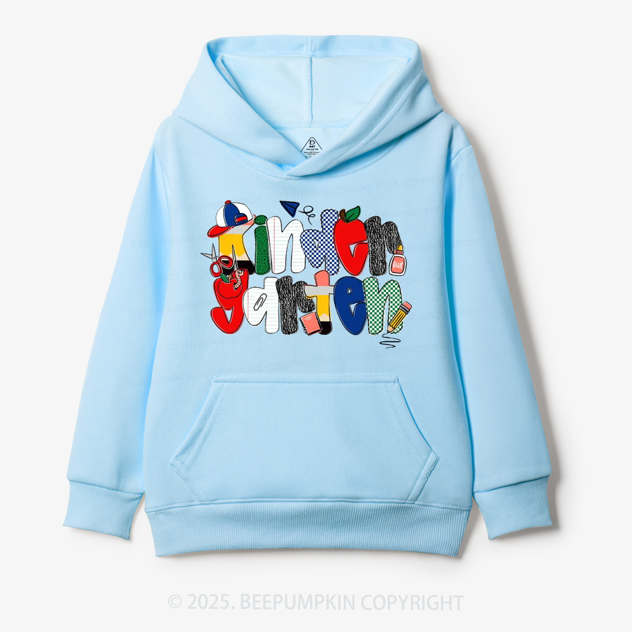 Doodle Grades Kid's Hoodies Beepumpkin