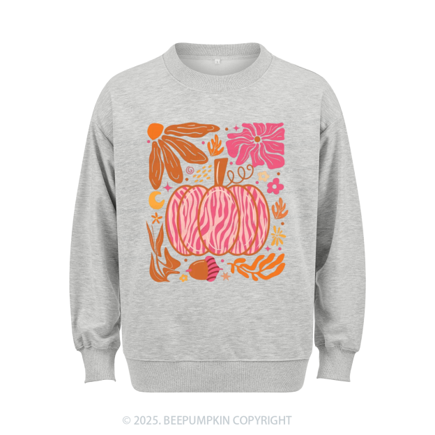 Leopard Pink Pumpkin Sweatshirt Beepumpkin