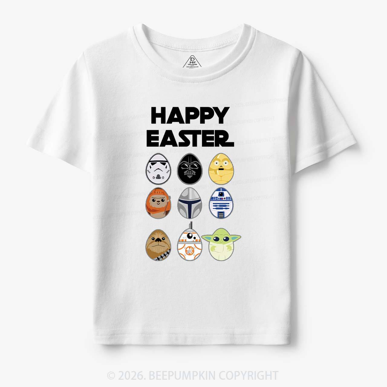 Easter Funny Trooper Eggpire Toddler&Kid's Tees