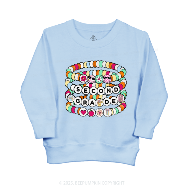 Personalized Friendship Bracelet Kid's Sweatshirt