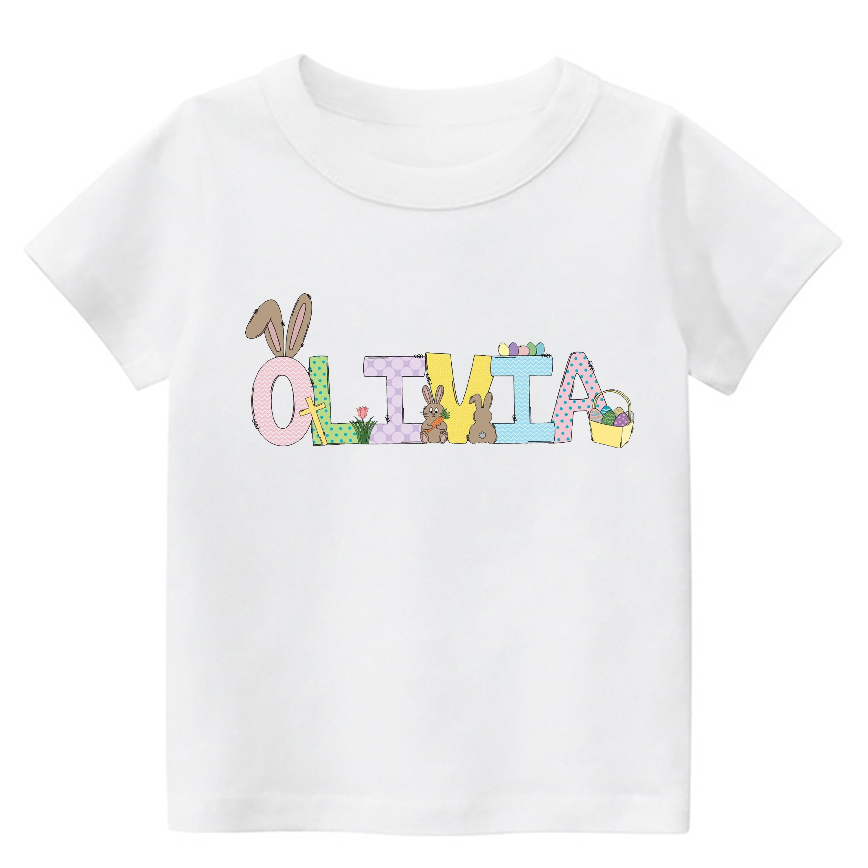 Personalized Name Easter Kids Shirt
