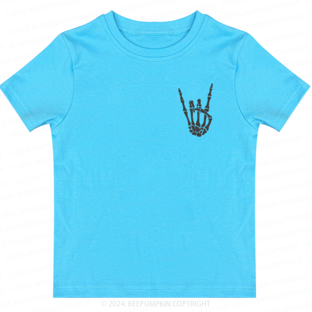 Punk Rock Bones Toddler&Kids Tees 8