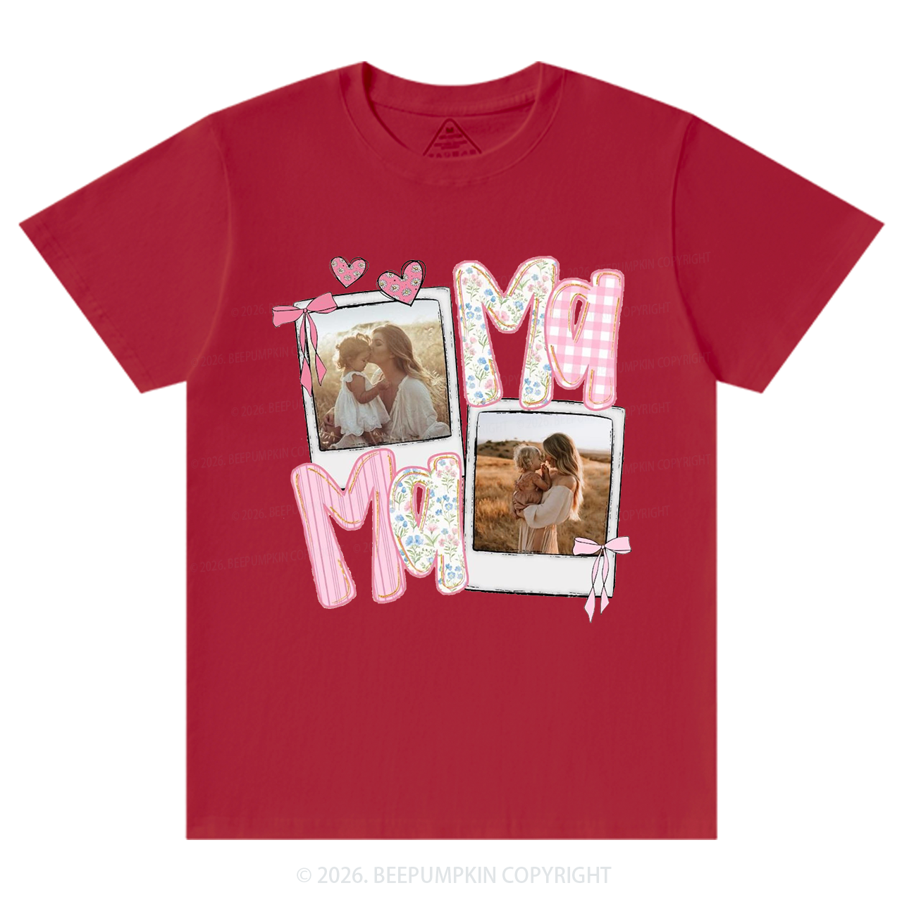 Personalized Photo Gift Shirt For Mom
