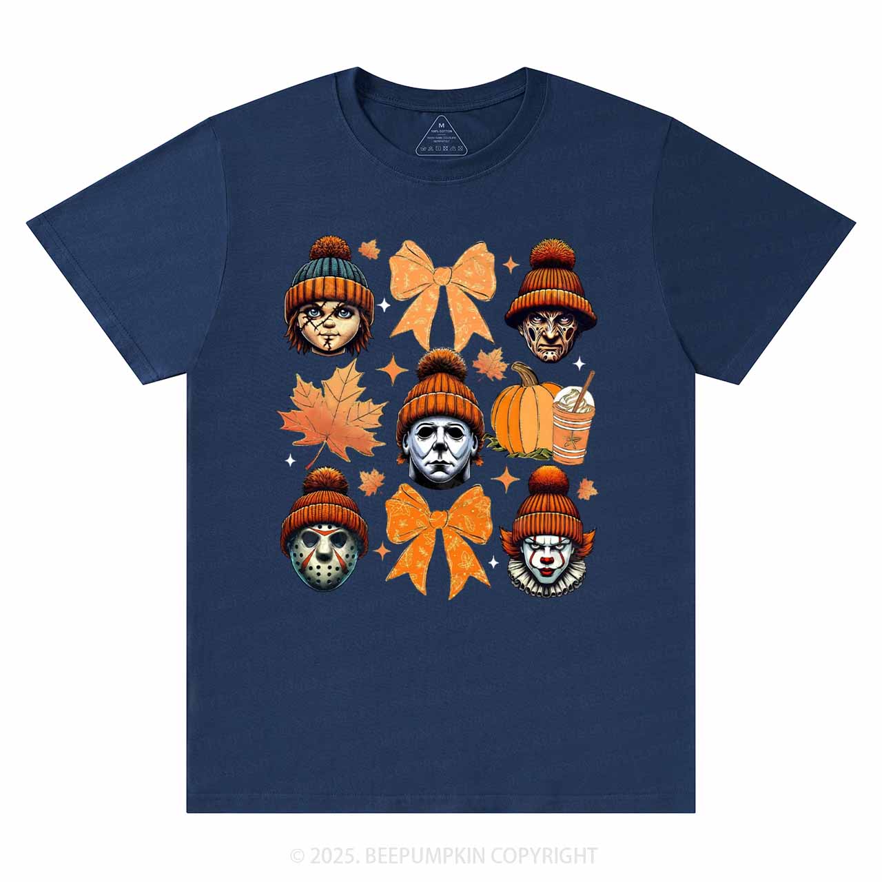 Fall Vibes Horror T-Shirts Beepumpkin 