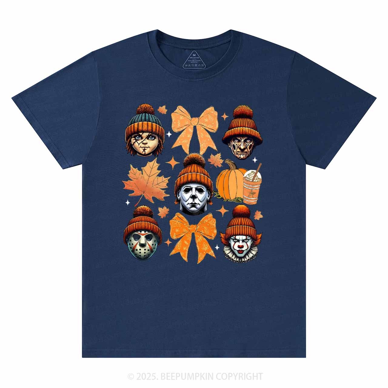 Fall Vibes Horror T-Shirts Beepumpkin 