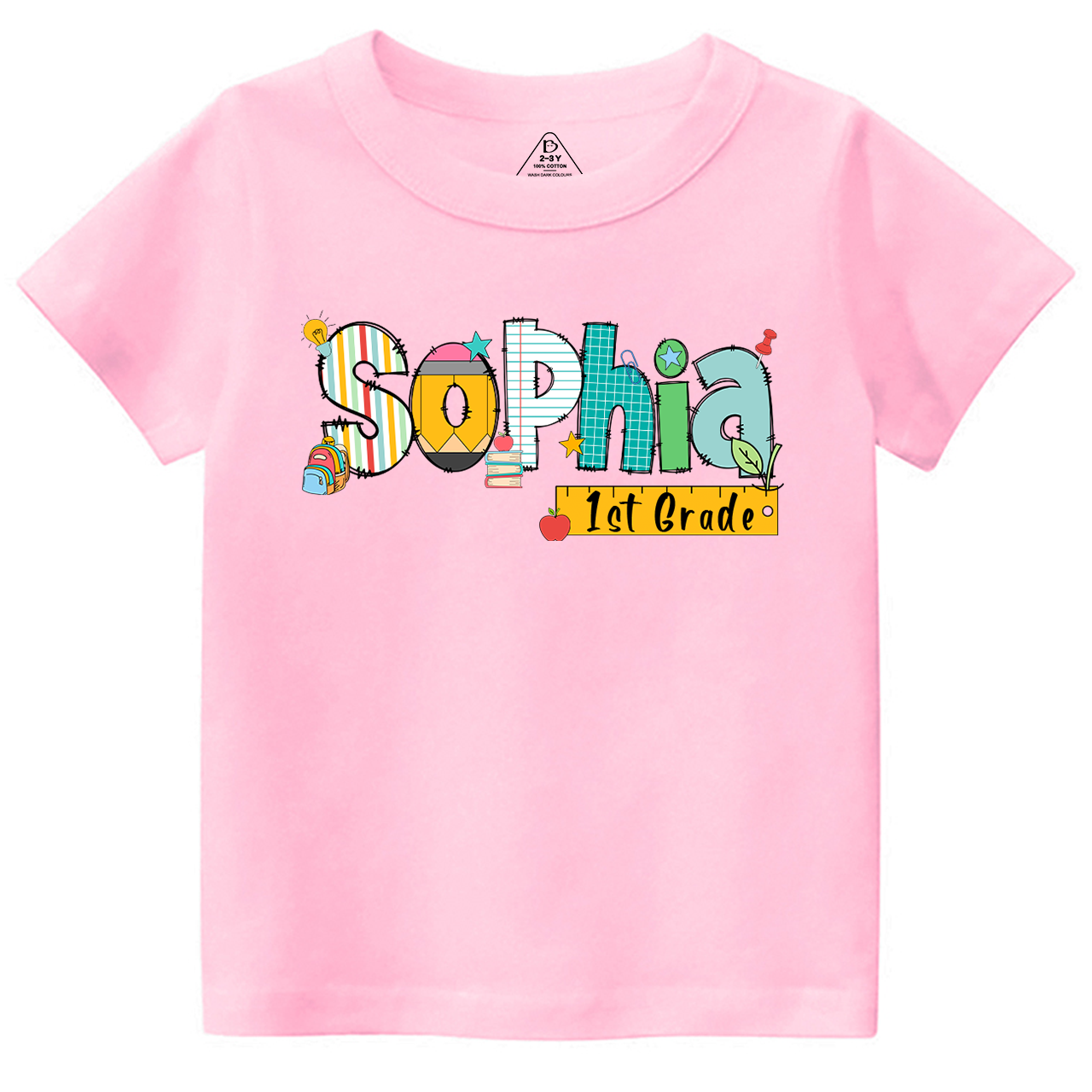 Personalized Alphabet Toddler&Kid's Tees Beepumpkin