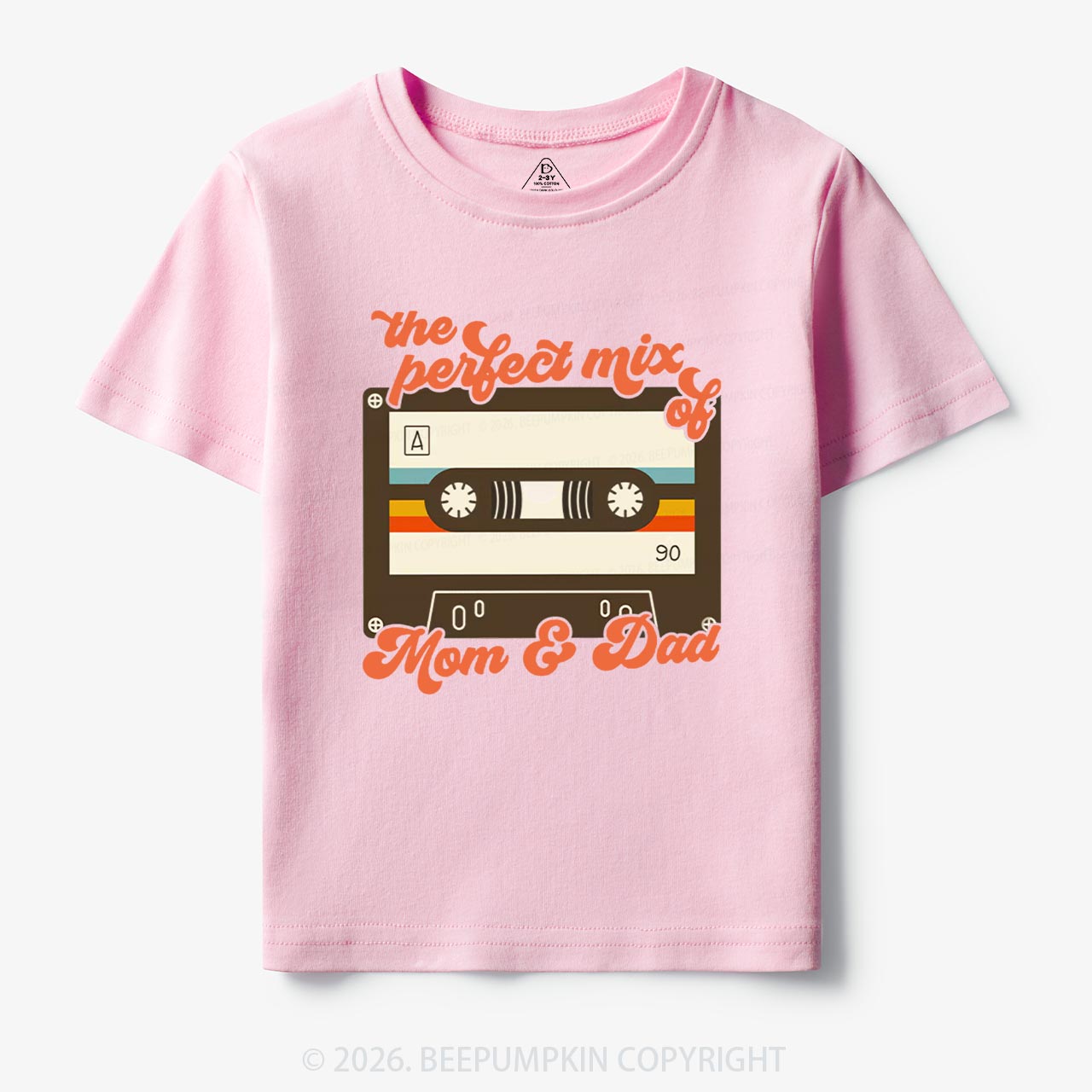 The Perfect Mix of Mom and Dad Toddler&Kid's Tees Beepumpkin
