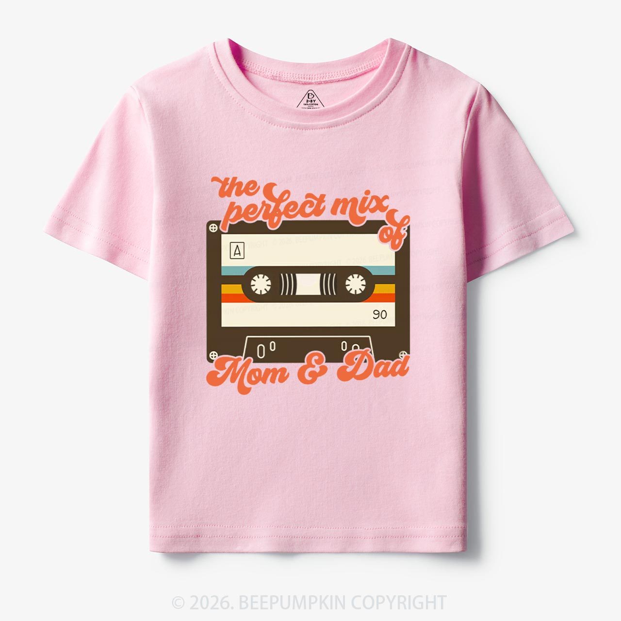 The Perfect Mix of Mom and Dad Toddler&Kid's Tees Beepumpkin