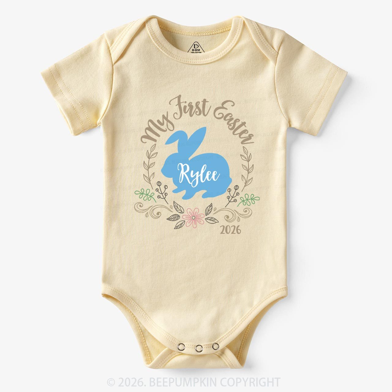 My First Easte Adorable Personalized Bodysuit For Baby