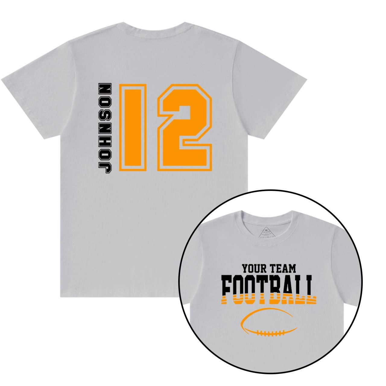 Personalized Football Team Pride T-Shirts Beepumpkin