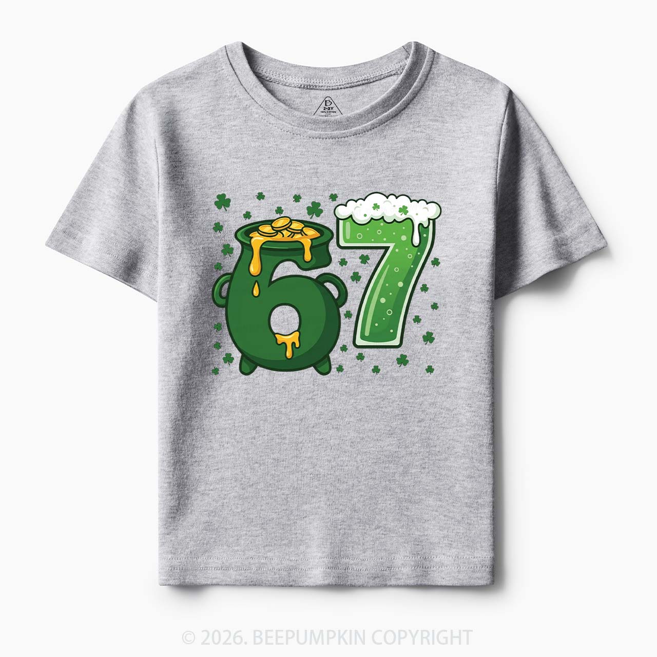 Six Seven St Patrick's Day Toddler&Kid's Tees Beepumpkin