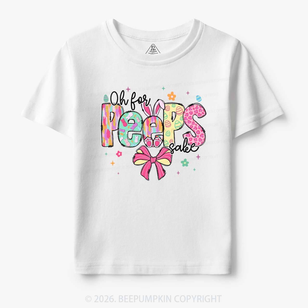 Oh For Peeps Sake Easter Toddler&Kid's Tees