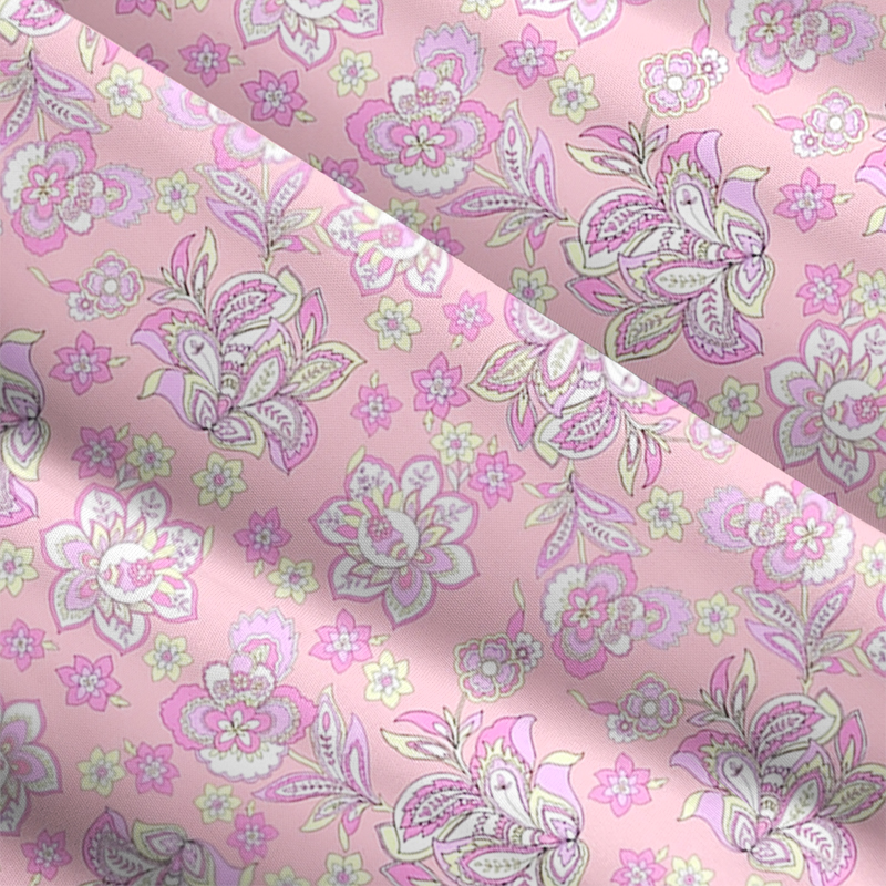 Pastel Petal All-Over Print Women’s Voile Cami Dress