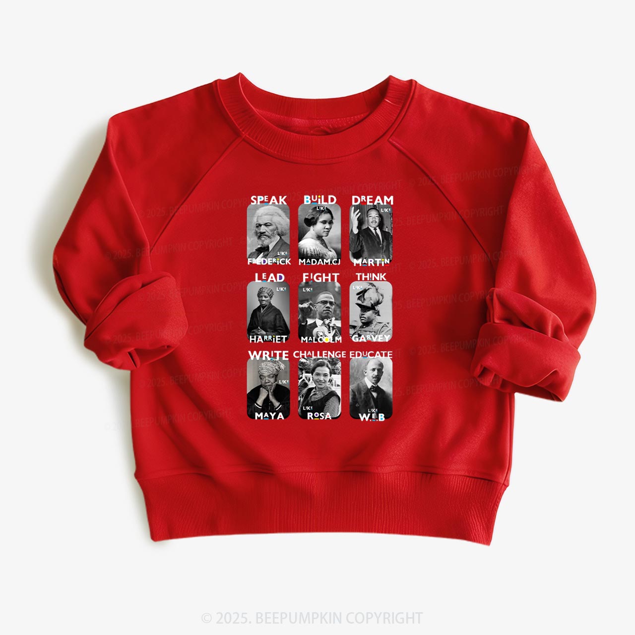 Inspired By Black History Kid's Sweatshirt