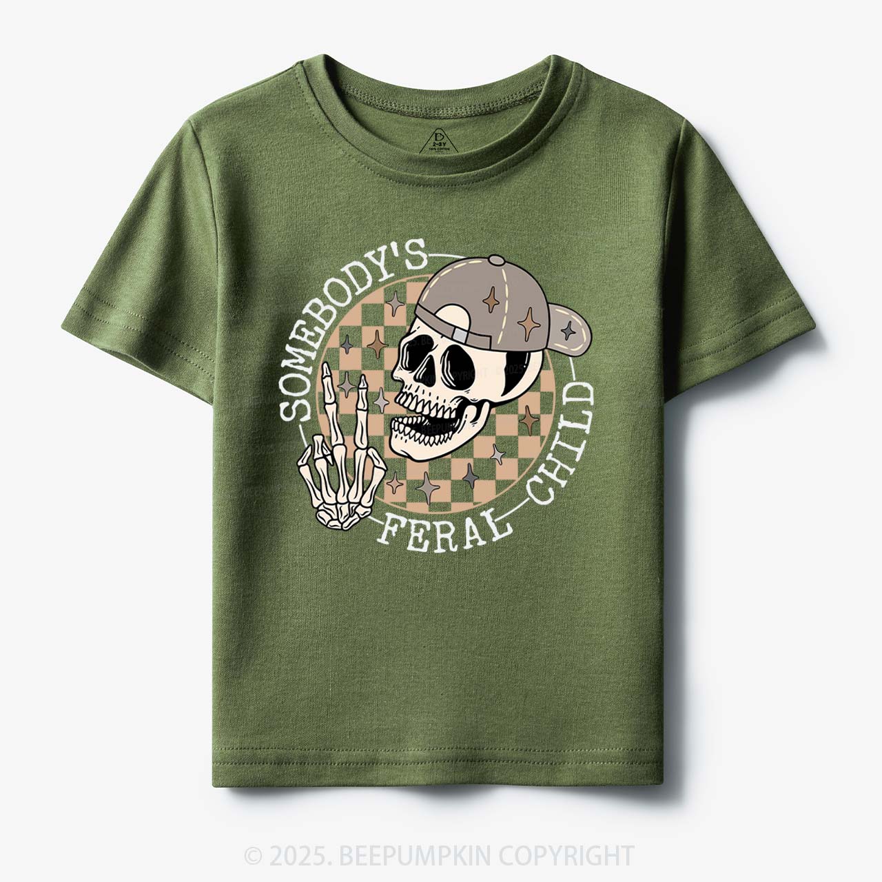 Somebody's Feral Child Toddler&Kid's Tees Beepumpkin 7