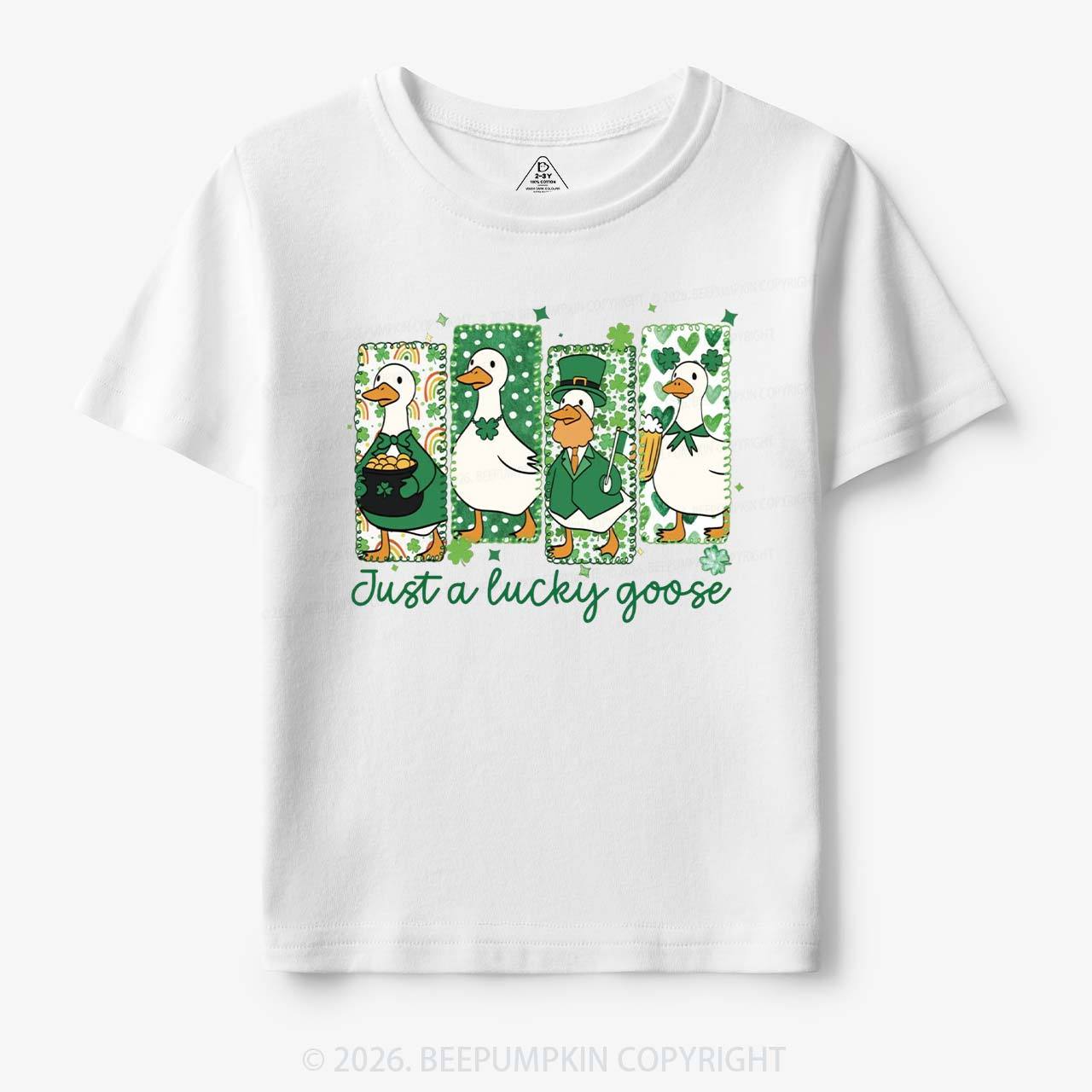 Holiday Goose St Patrick's Day Toddler&Kid's Tees Beepumpkin 7