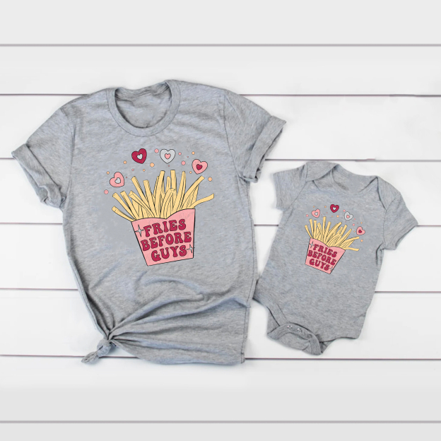 Fries Before Guys Family Matching Shirts