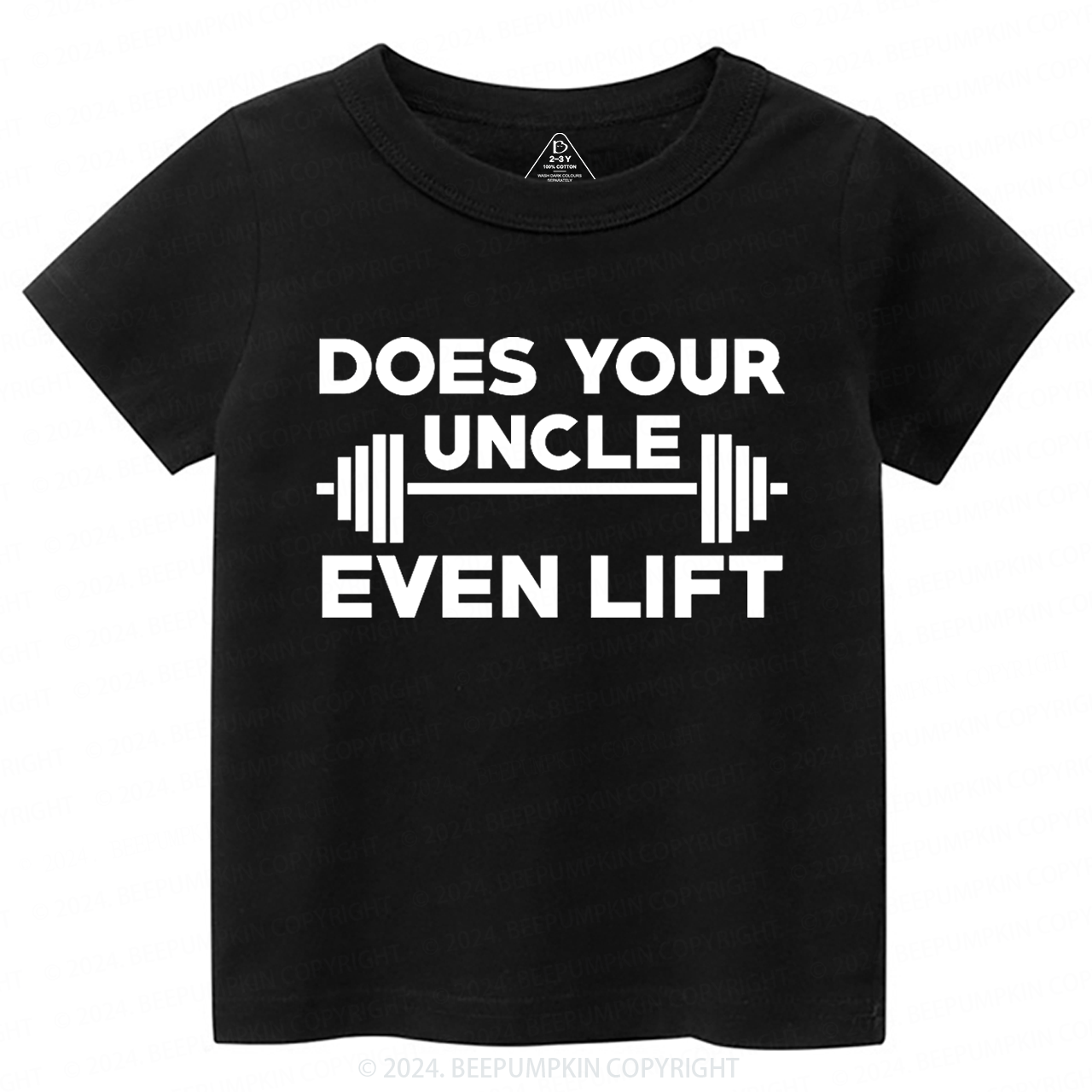 Does Your Uncle Even Lift Toddler&Kids Tees 7