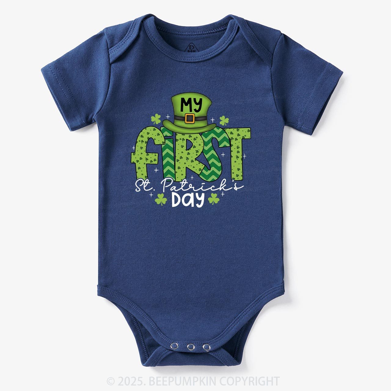 Baby’s First Luck St. Patrick's Day Bodysuit Beepumpkin