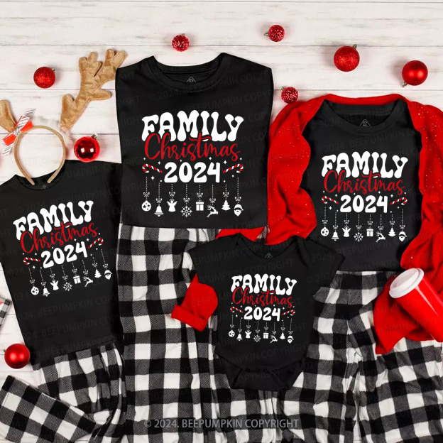 Christmas Family Reunion Matching T-Shirts Beepumpkin