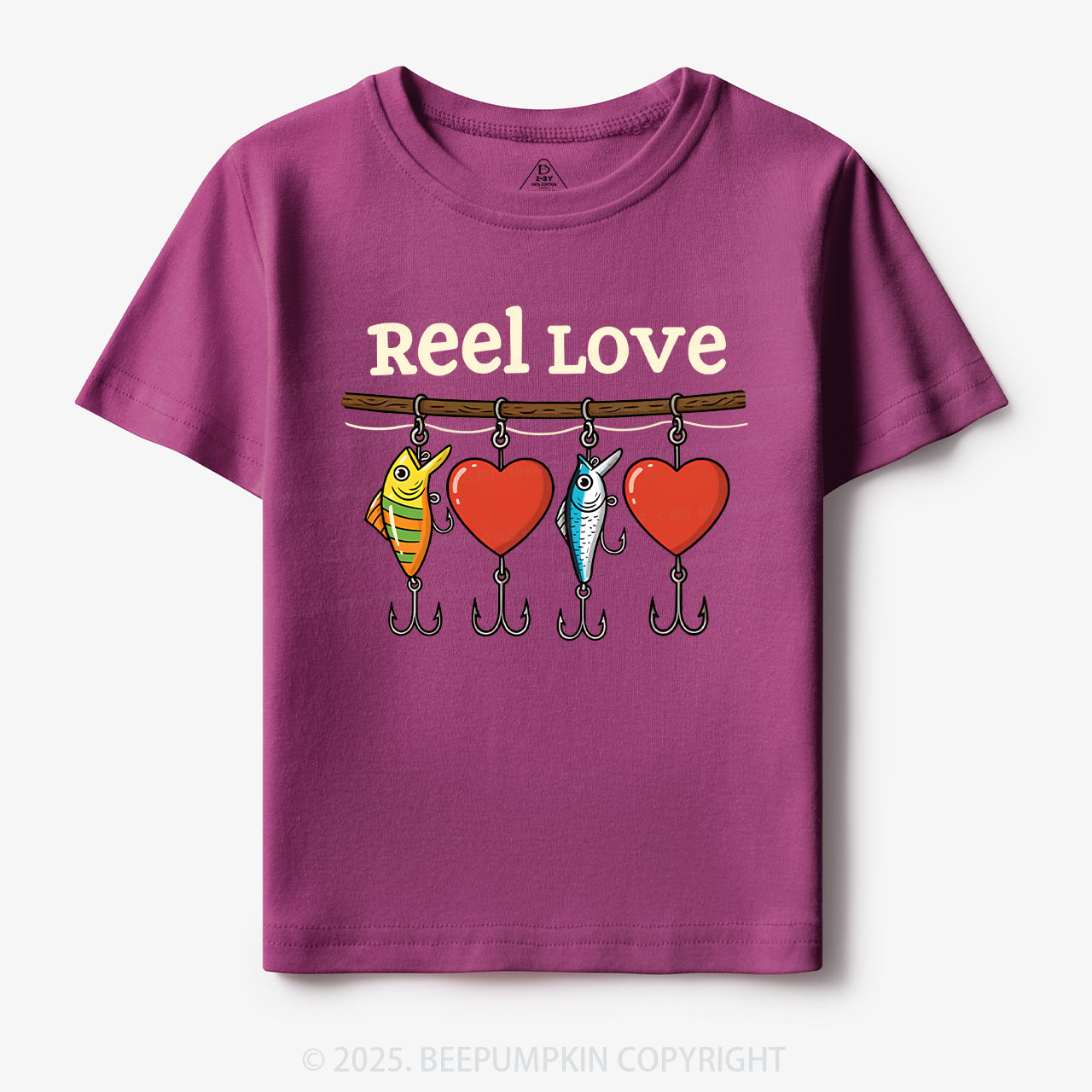 Reel Love Toddler&Kid's Tees Beepumpkin