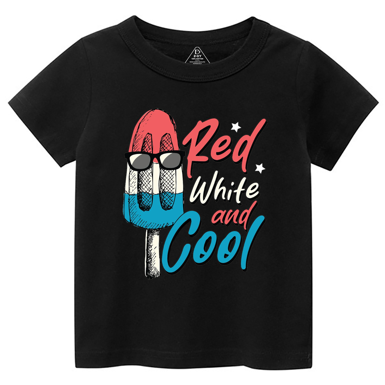 Red, White And Cool Toddler&Kid's Tees Beepumpkin 