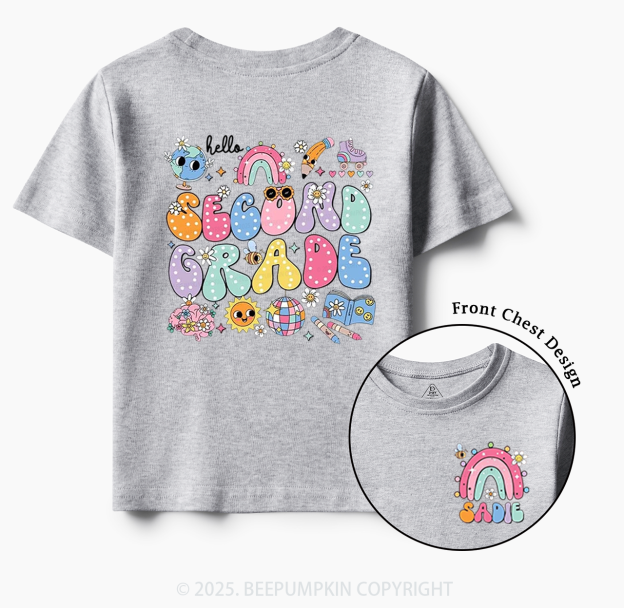 Personalized My World Toddler&Kid's Tees Beepumpkin