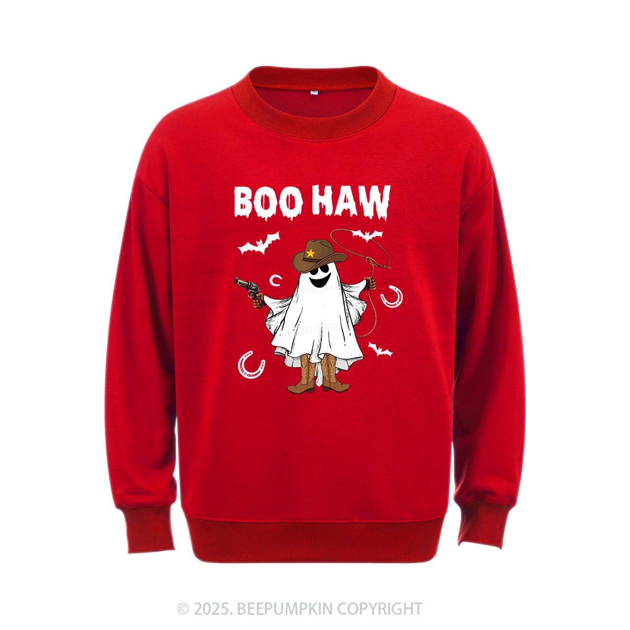 Boo Haw Halloween Sweatshirt Beepumpkin