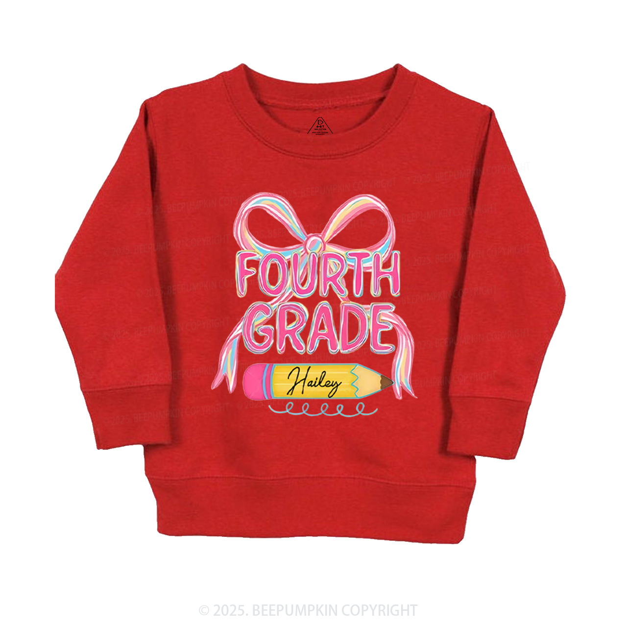 Personalized School Days Kid's Sweatshirt